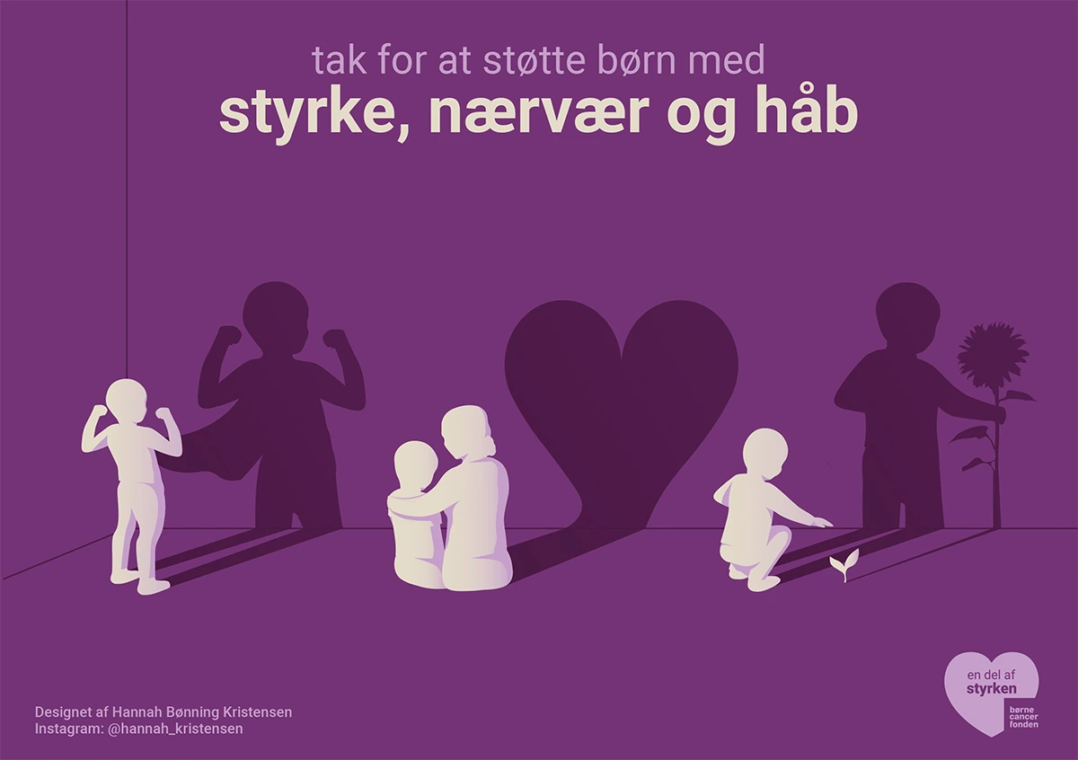 Takkekort Børnecancerfonden